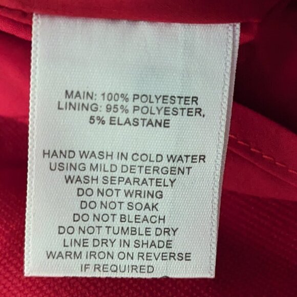 COOPER ST Red Lava Senorita High Neck Frill Mini Dress 6 US NEW - Picture 8 of 9